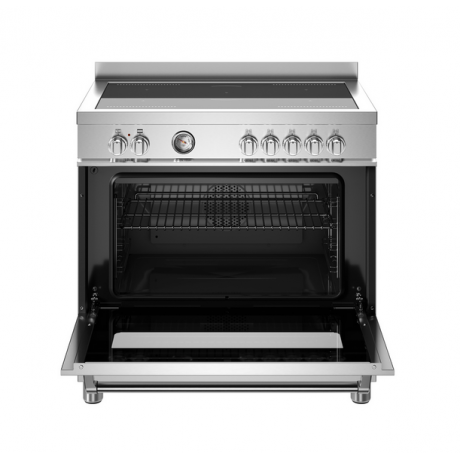 BERTAZZONI MAS95I1ENEC Κουζίνα Ηλεκτρική με Επαγωγικές Εστίες 90cm Μαύρο